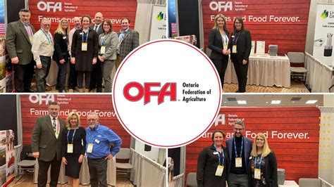 Ofa At Roma Ontario Federation Of Agriculture