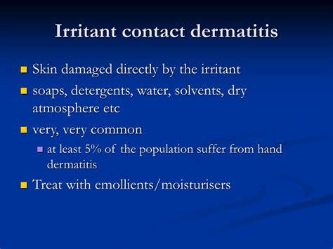 Ppt Contact Dermatitis Powerpoint Presentation Free Download Id 1363724