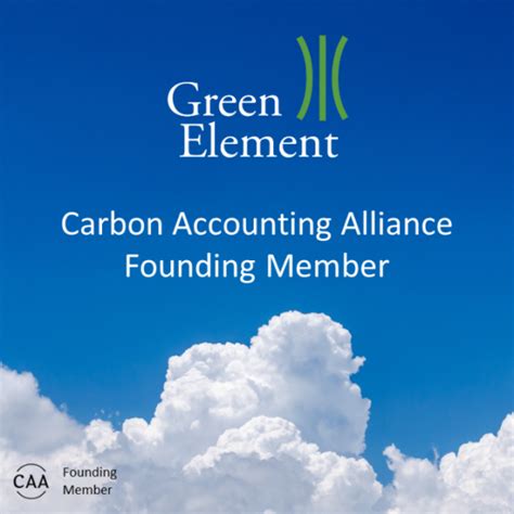 We Are A Founding Member Of The Carbon Accounting Alliance