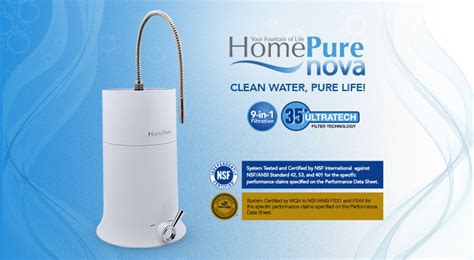 Homepure Nova Water Filtration System