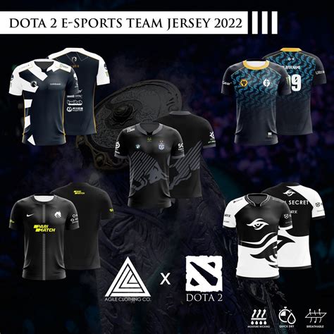 2022 Dota 2 Teams Esports Jersey Full Sublimation Shopee Philippines