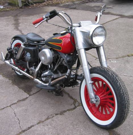 Biker Excalibur Ii Harley Shovelhead Rat Bob By Bobber Republic