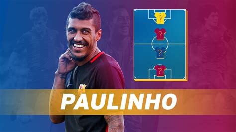 My Top 4: Paulinho reveals his heroes