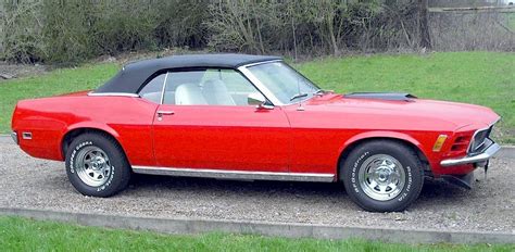 Red 1970 Ford Mustang Convertible - MustangAttitude.com Photo Detail