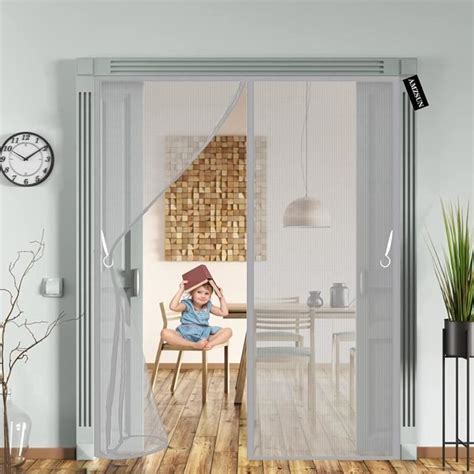 Moustiquaire De Porte Magn Tique X Cm Fermeture Automatique