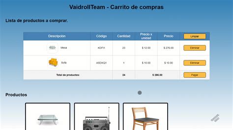 Vaidrollteam Carrito De Compras B Sico En Php Mysql Html Y Css