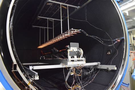 ESA Science Technology JUICE Magnetometer Boom In Thermal Vacuum