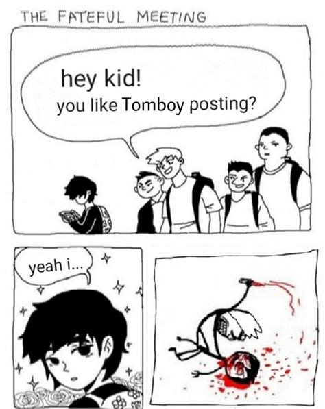 Hey Kid, You Like Tomboy Posting? | White Whale Holy Grail | Know Your Meme