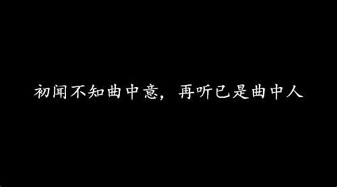 初聞不知曲中意 再聽已是曲中人 每日頭條