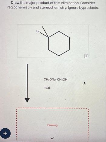 Answered Draw The Major Product Of This Elimination Consider