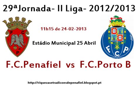 Antevisão Do Jogo Fcpenafiel Fcporto B