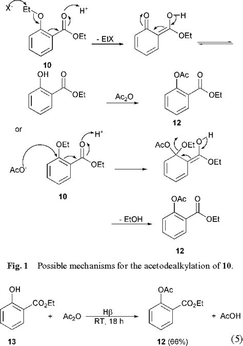 Figure 1 From Acetylation Of Aromatic Ethers Using Acetic Anhydride