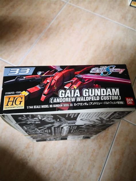 HG Gundam Seed 1 144 33 Gaia Andrew Wardfeld Custom Hobbies Toys