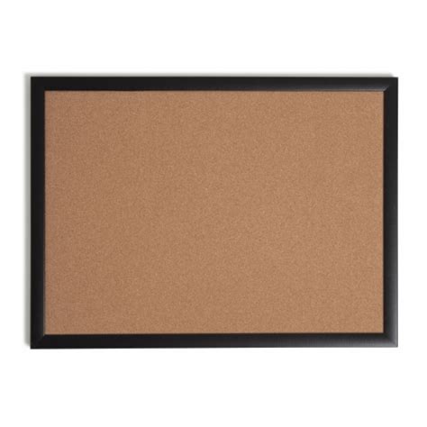 U Brands Cork Bulletin Board Black Mdf Frame 17 X 23 In Frys Food