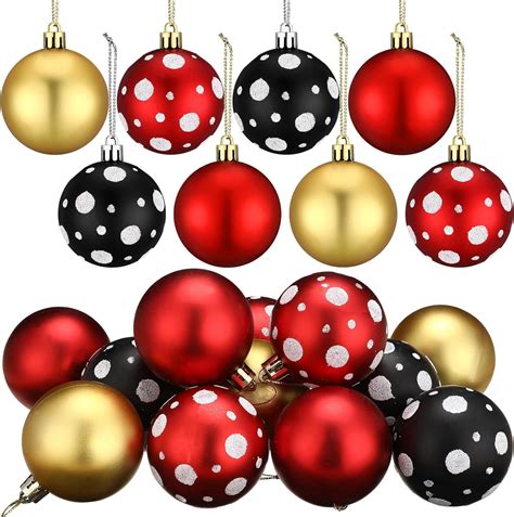 Amazon Syhood 12 Pcs 2 4 Inch Christmas Ball Ornaments Mouse