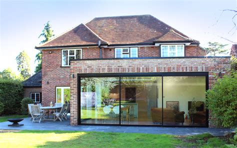 Contemporary Flat Roof Extension - Contemporary - Exterior - Hampshire ...