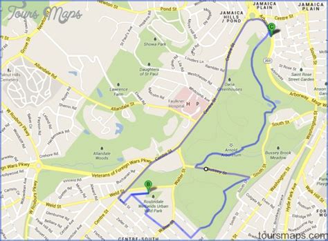 Arnold Arboretum US Map & Phone & Address - ToursMaps.com