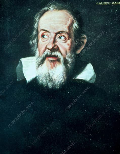 Portrait Of Galileo Galilei 1564 1642 Stock Image H407 0154