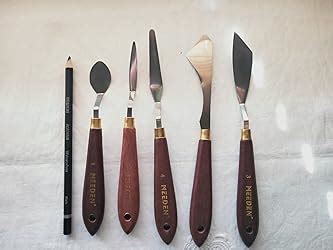 Meeden Pieces Painting Knife Set Versatile Stainless Steel Spatula