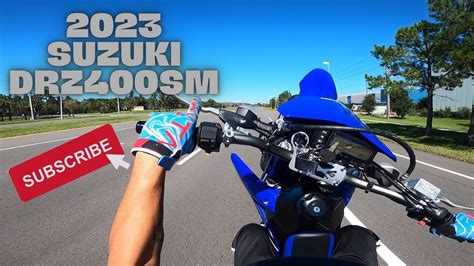 2023 SUZUKI DRZ400sm FIRST RIDE E W MOTOVLOGS Bikelife