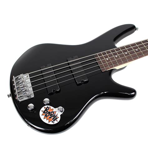 Ibanez Gsr205 Gio Soundgear 5 String Electric Bass Guitar In Black Cream City Music