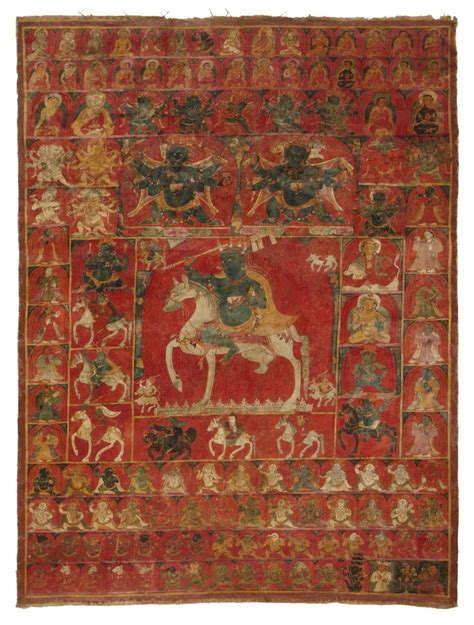 A Thangka Depicting A Mandala Of Shri Devi West Tibet Th Century