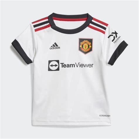 Adidas Manchester United 2223 Away Baby Kit White Adidas Uk