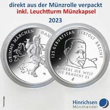 Germany 20 Euro Silver Coin Grimm s Fairy Tales Hans im Glück