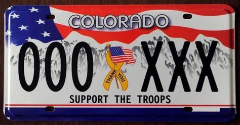 Colorado Special License Plates Quietever