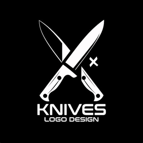 Premium Vector Knives Vector Logo Design