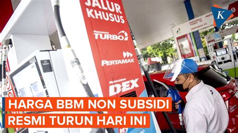 Mulai Hari Ini Harga BBM Non Subsidi Resmi Turun YouTube