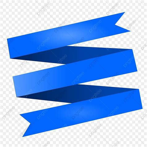 Zig Zag Clipart Hd PNG Blue Ribbon Zig Zag Style Ribbon Banner Blue