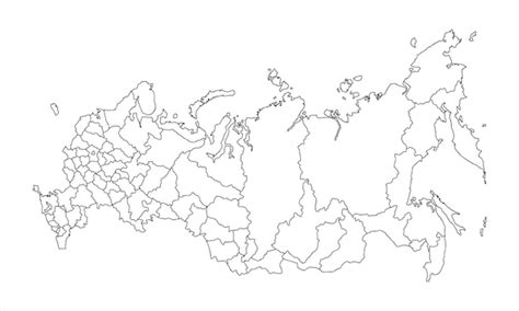 Premium Vector Russia Map