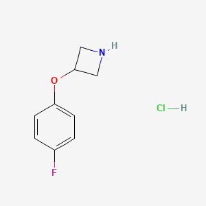 CAS No 63843 78 7 3 4 Fluorophenoxy Azetidine Hydrochloride