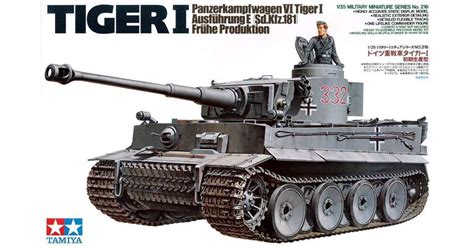 Tamiya German Tiger I Early Production Tank M Anyag Modell