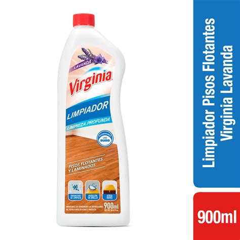 VIRGINIA LIMPIA PISO FLOTANTE LAVANDA 900 ML 12 UNIDADES Anaes Cl