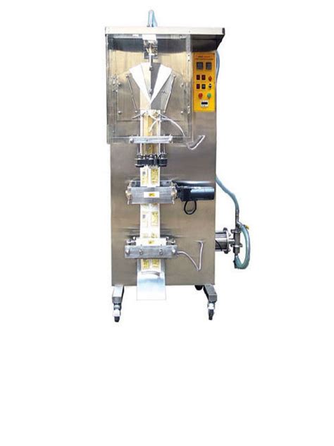 Hydraulic Automatic Liquid Pouch Packing Machine 1 Hp Capacity 500