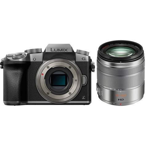 Panasonic Lumix Dmc G7 14 140mm Kit Silver Mirrorless Cameras