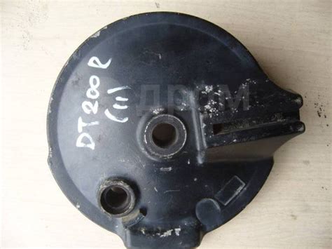 Опорный диск задних тормозных колодок Yamaha DT 200R, б/у, в наличии ...