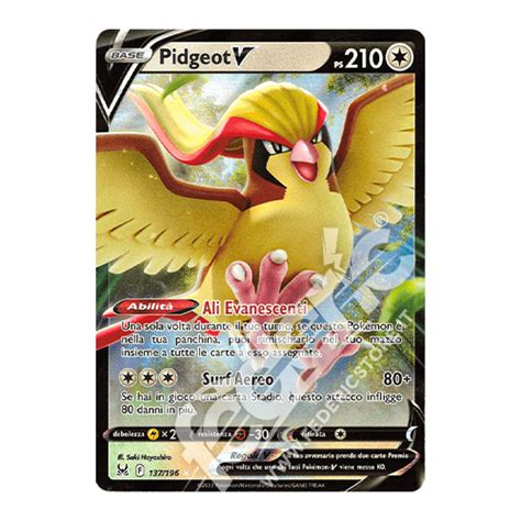 Pidgeot V It Mint Federicstore