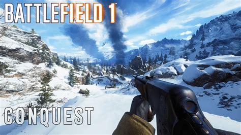 Battlefield 1 Lupkow Pass Conquest Youtube