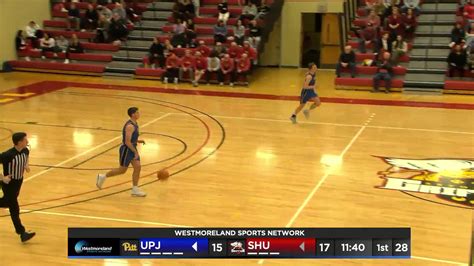 Pitt Johnstown At Seton Hill Men Basketball Westmorelandsports