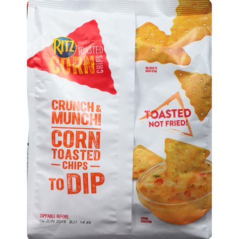 Nabisco Ritz Original Toasted Corn Chips 8 Oz Shipt