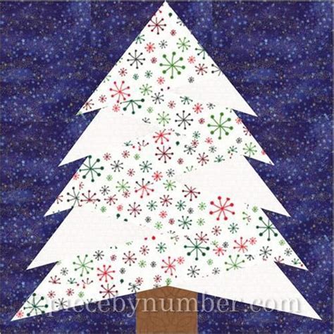 Pine Tree Paper Pieced Quilt Block Craftsy Tree Quilt Tree Quilt Block Paper Piecing Quilts