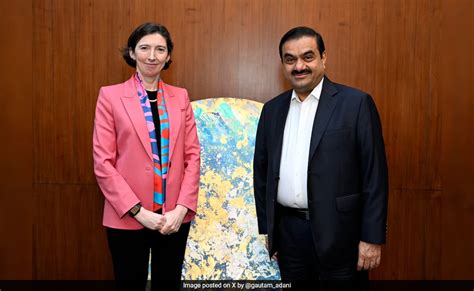 Gautam Adani Hosts UK Envoy, Meets Chevening-Adani Scholarship Awardees