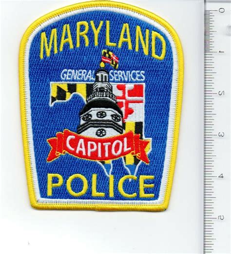 Maryland Capitol Police patch -- Antique Price Guide Details Page