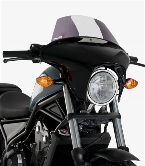 Honda CMX 500 Rebel Puig Batwing SML Touring Smoked Windscreen 21060H