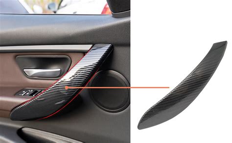 Amazon Jaronx Abs Carbon Fiber Door Handle Outer Cover Replacement