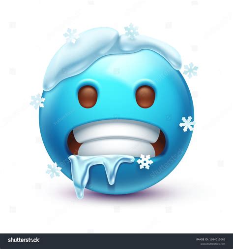 Cold Face Clip Art