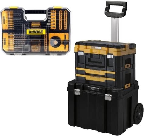 Dewalt Dwst Tstak Tower Rolling Mobile Tool Storage Boxes